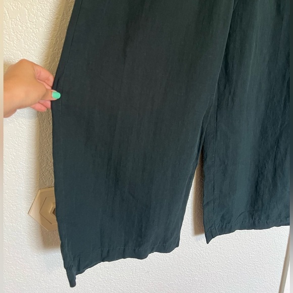 Skies Are Blue Wide Leg Green Pants - Picture 2 of 9